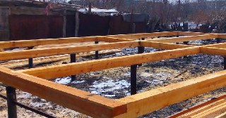 Пол на винтовых сваях Миасс цена от 15671 руб.